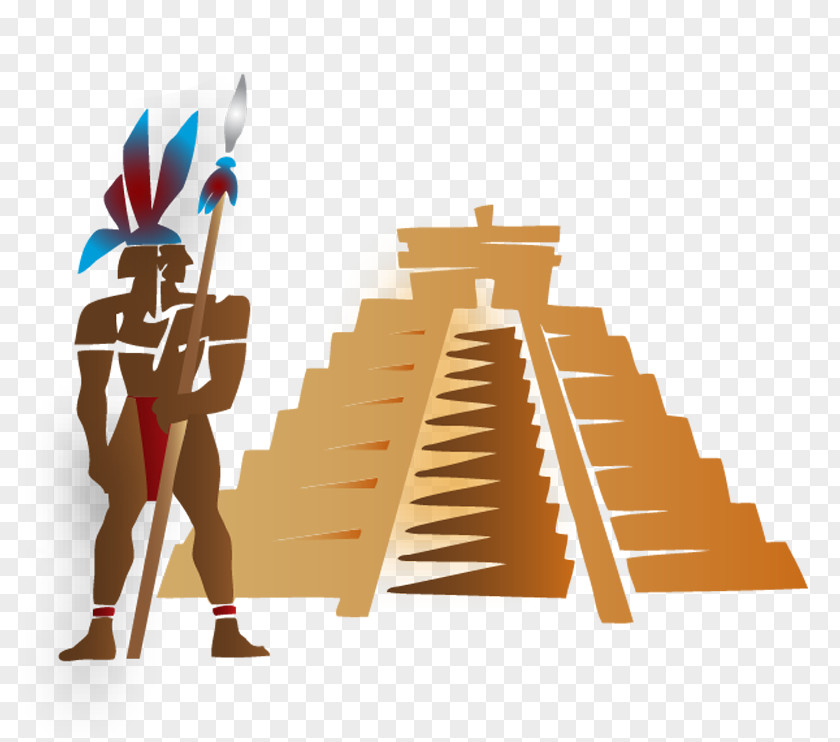 Design Mesoamerican Pyramids Human Behavior Cartoon PNG