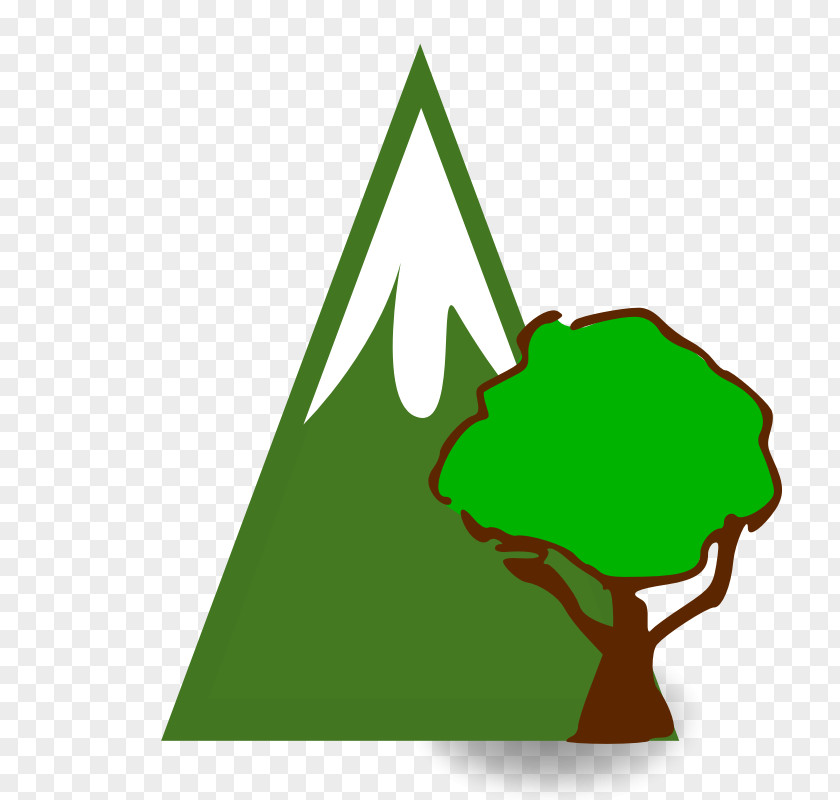 Green Mountain Cliparts Tree Clip Art PNG