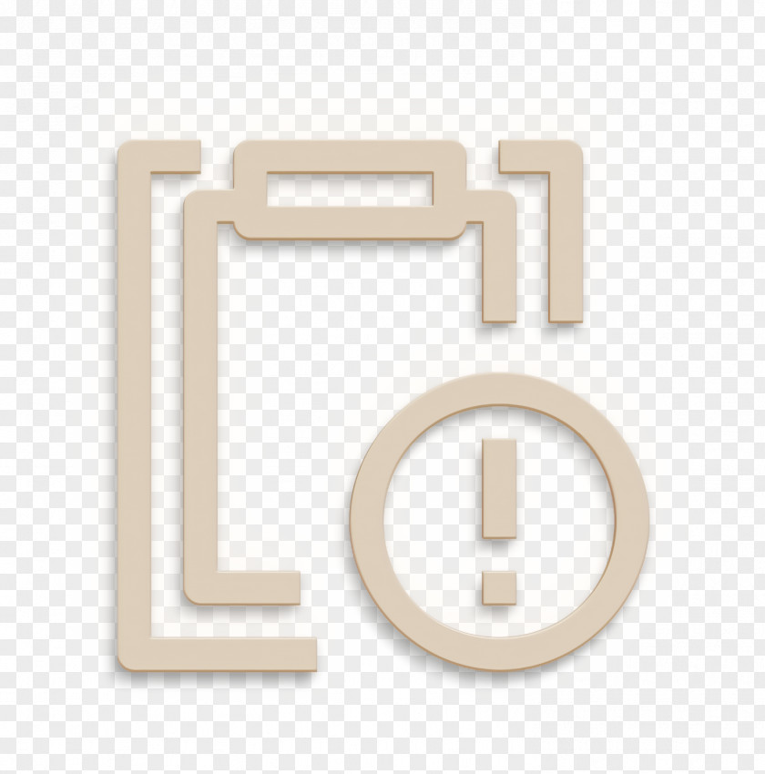 Logo Metal App Icon Clipboard Essential PNG