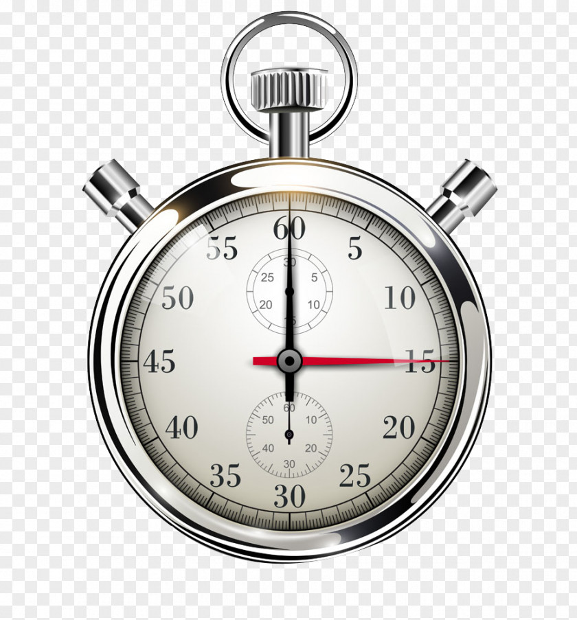 Silver Stopwatch Image Second Royalty-free Stock Photography Clip Art PNG
