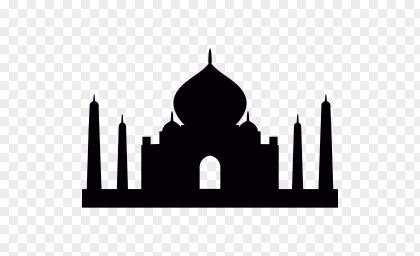 Taj Mahal Black Monument Mausoleum PNG