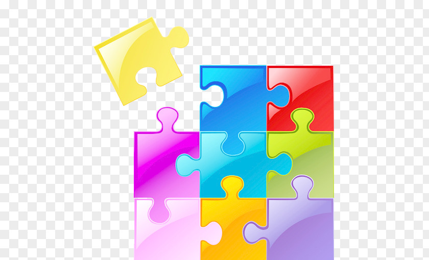 Building Blocks Blue Jigsaw Puzzle Puzz 3D Clip Art PNG
