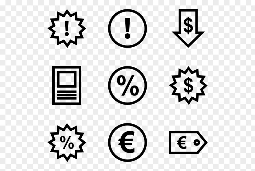 Business Elements Icon Design PNG