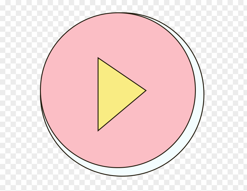 Cartoon Pink Pause Button Download Icon PNG
