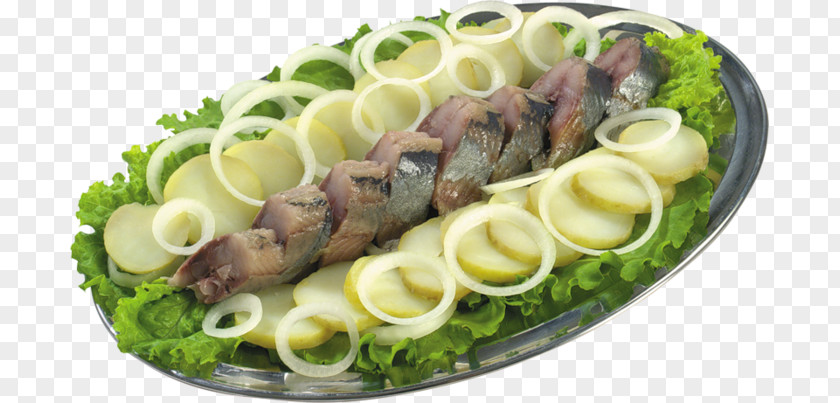 Fish Pickled Cucumber Butterbrot Hors D'oeuvre Dish PNG