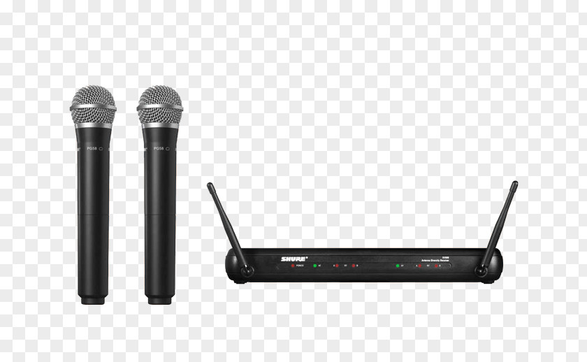 Microphone Wireless Shure Audio PNG