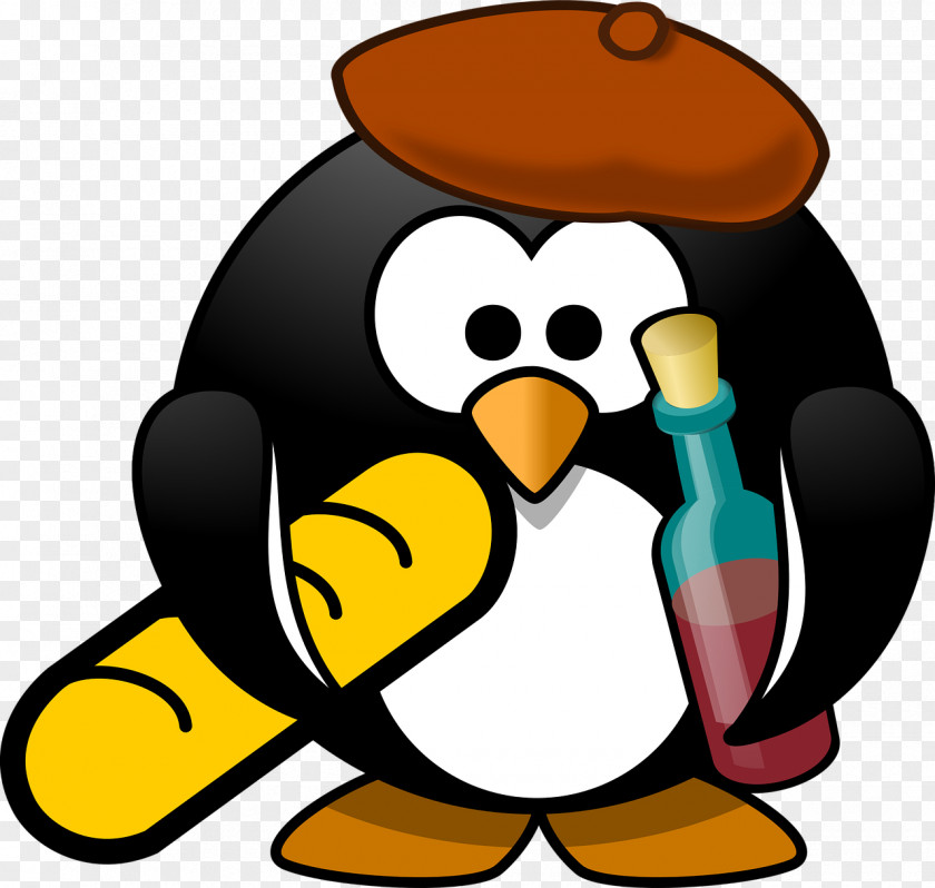 Penguin Artist Clip Art PNG