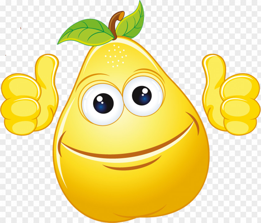 Smiling Pears Smile Cartoon Icon PNG