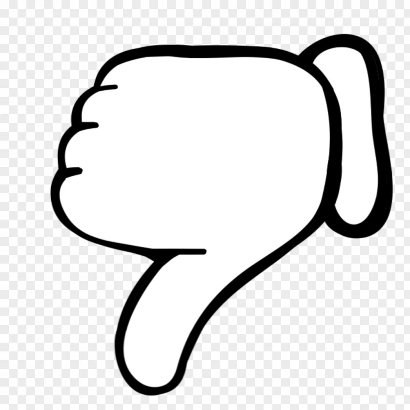 Surprise Emoji Duim Omlaag Thumb Kleurplaat Drawing PNG