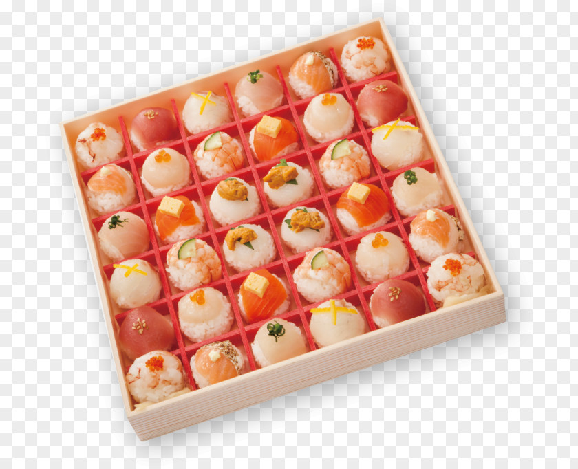 Sushi Canapé Petit Four Turkish Delight Cuisine PNG