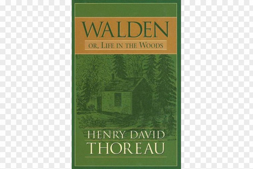 Book Walden Pond Classical Studies Woods Project PNG