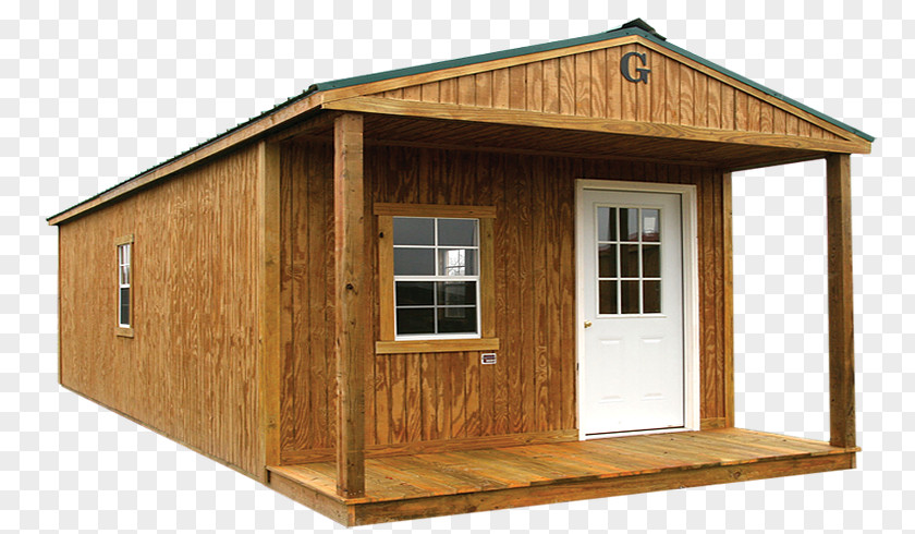 Cabin Transparent Loft Portable Building Shed Barn PNG