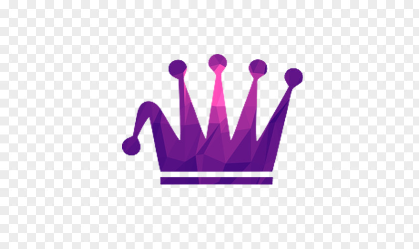 Purple Crown Picture Material Logo Clown PNG