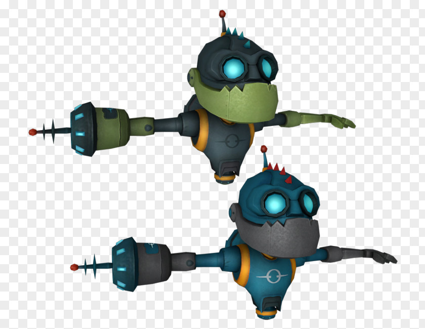 Ratchet & Clank Future: A Crack In Time Mr. Zurkon PlayStation 3 Video Game PNG
