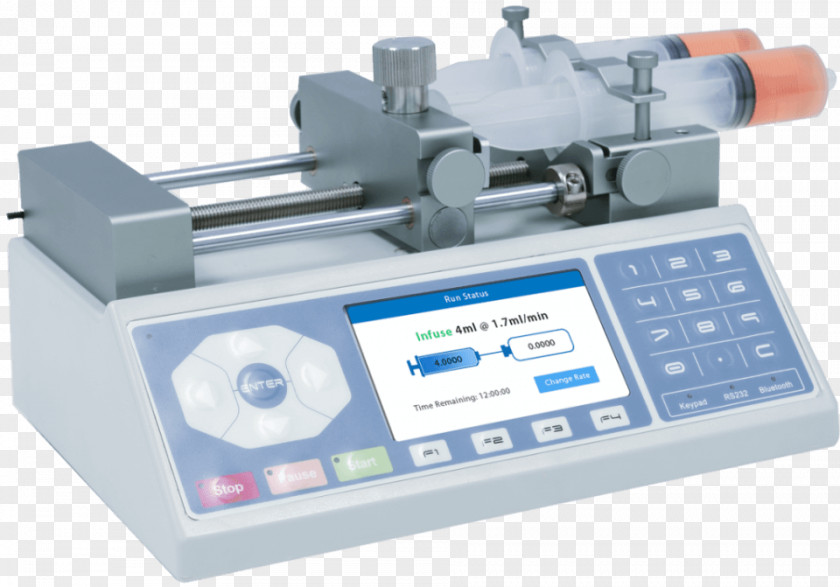 Syringe Pump Tool Medical Equipment PNG