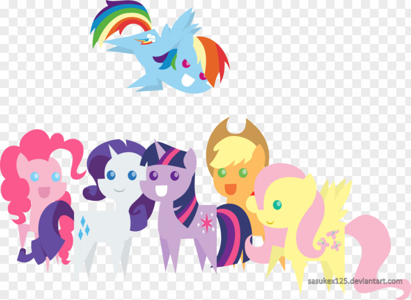 Target Power Ponies Pony Twilight Sparkle Applejack Rainbow Dash Horse PNG