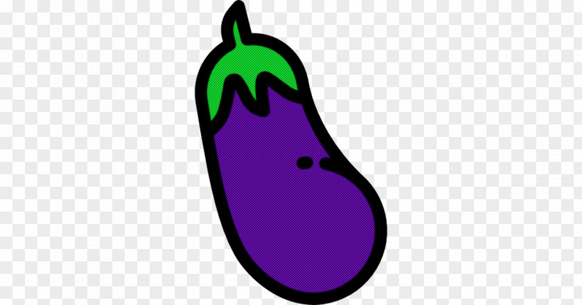 Eggplant Violet Purple Vegetable Footwear PNG