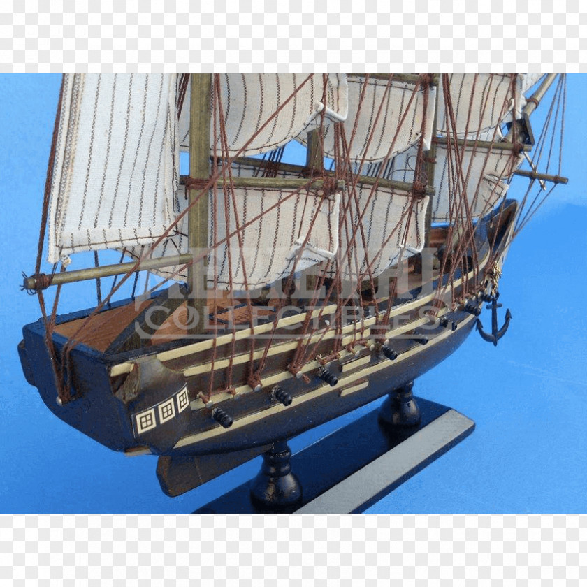 Ship USS Constitution Museum Brig Model PNG