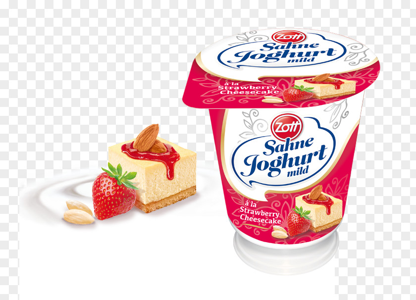 Strawberry Yoghurt Milk Cream Cheesecake PNG
