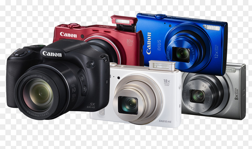 Canon Digital Ixus SLR PowerShot SX60 HS Camera Lens PNG