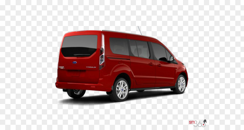 Car Compact Van 2017 Ford Transit Connect Titanium Wagon Minivan PNG