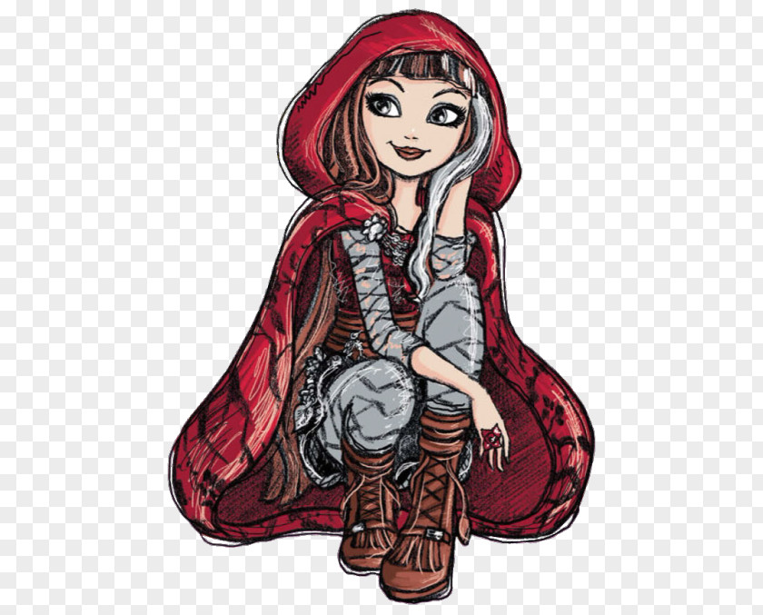 Doll Little Red Riding Hood Ever After High Drawing Monster PNG