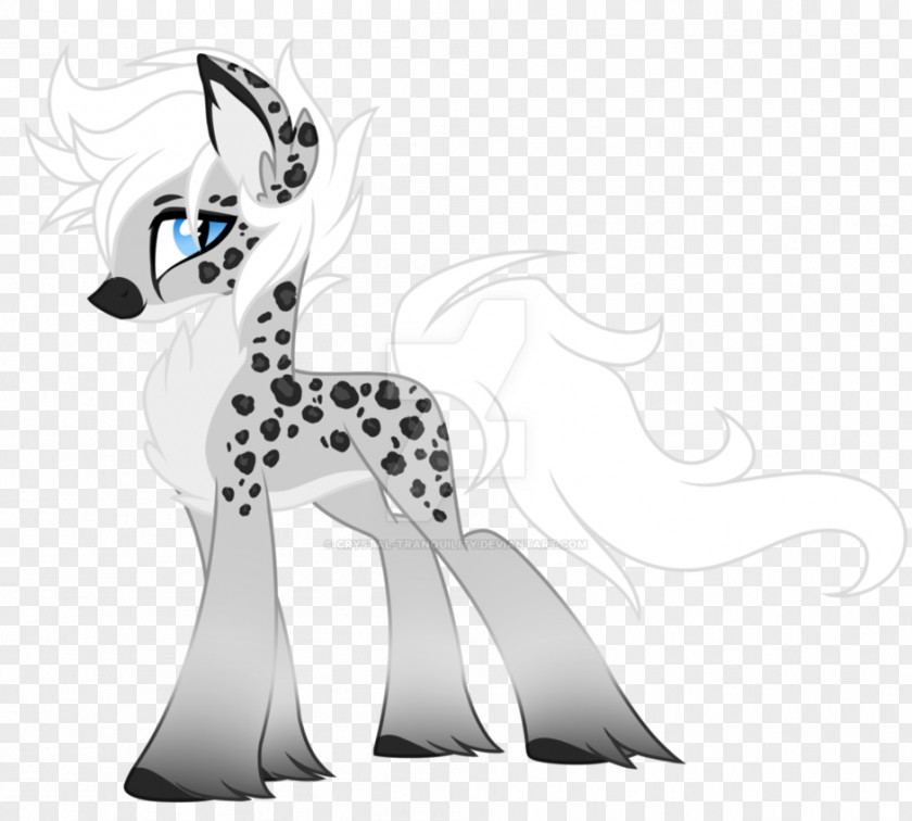 Giraffe Pony Snow Leopard Horse PNG