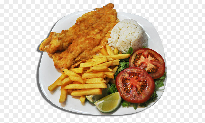 Prato Feito French Fries Schnitzel Deep Frying Veal Milanese Fish And Chips PNG