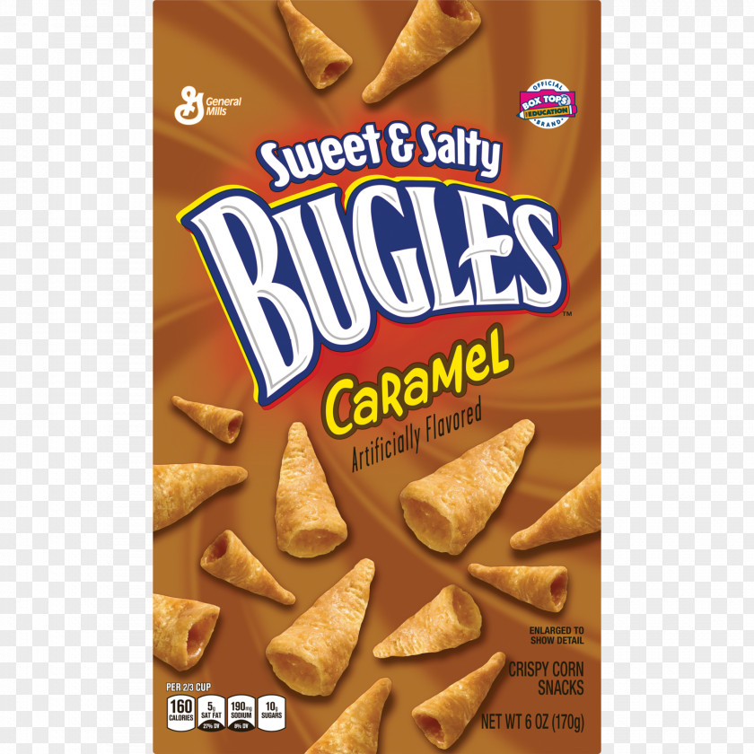 Salt Bugles Caramel Snack Mix PNG