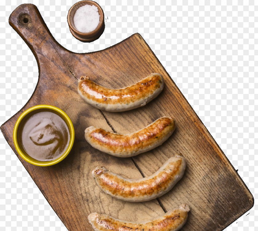 SAUCISSE Bratwurst Thuringian Sausage Animal Source Foods Banana PNG