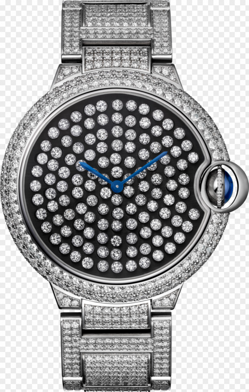 Watch Cartier Tank Jewellery Movement PNG