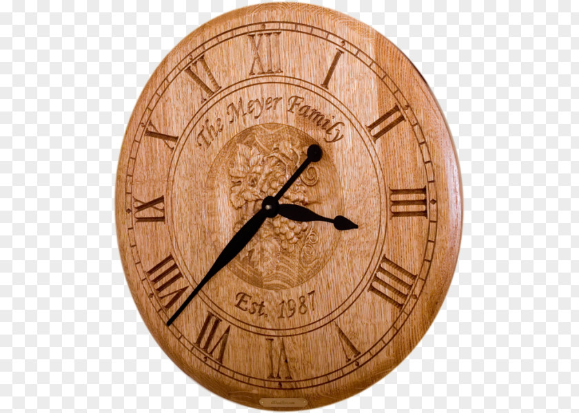 Wine Cellar Clock Bar PNG