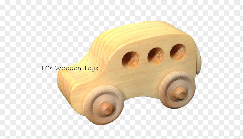 Wooden Car Material PNG