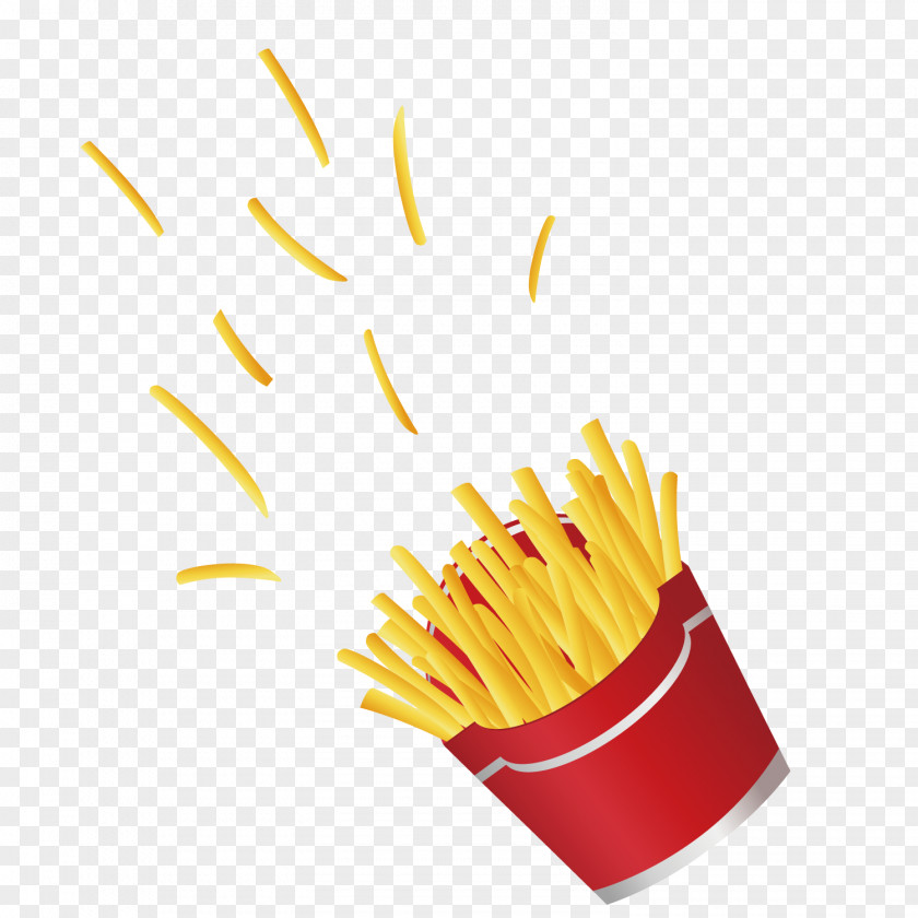 French Fries Vector Film PNG