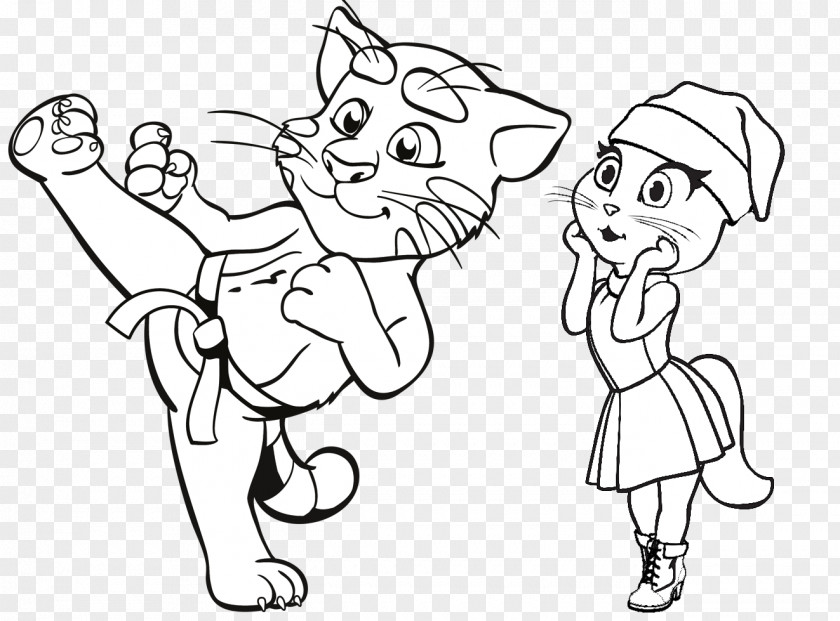 Painting Talking Angela Line Art Drawing Tom And Friends Coloring Book PNG