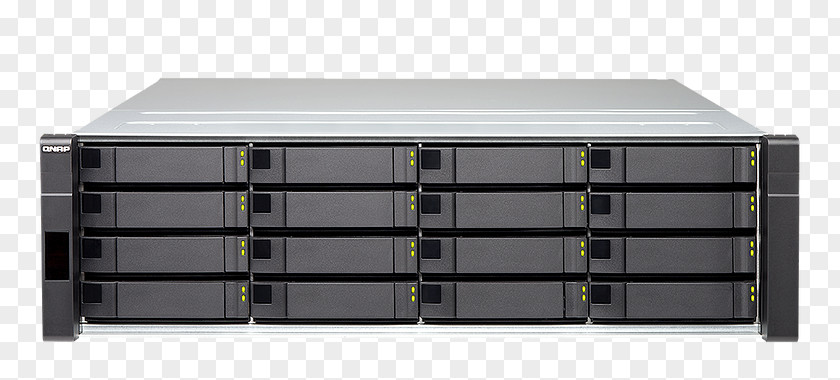 SAS 6Gb/s Serial Attached SCSI QNAP 16 Bay NAS Systems, Inc.Others Network Storage Systems ES1640DC Server PNG
