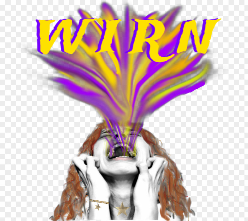 Woman Screaming Character Fiction Font PNG