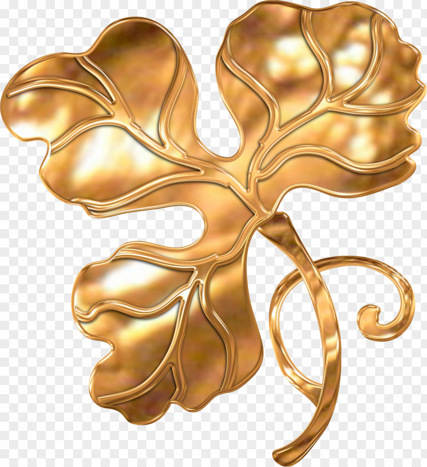 Flower Gold Raster Graphics Leaf Common Ivy Clip Art PNG