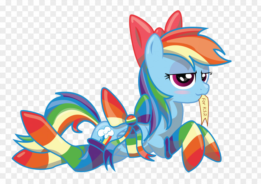Rainbow Pony Art Dash Horse PNG
