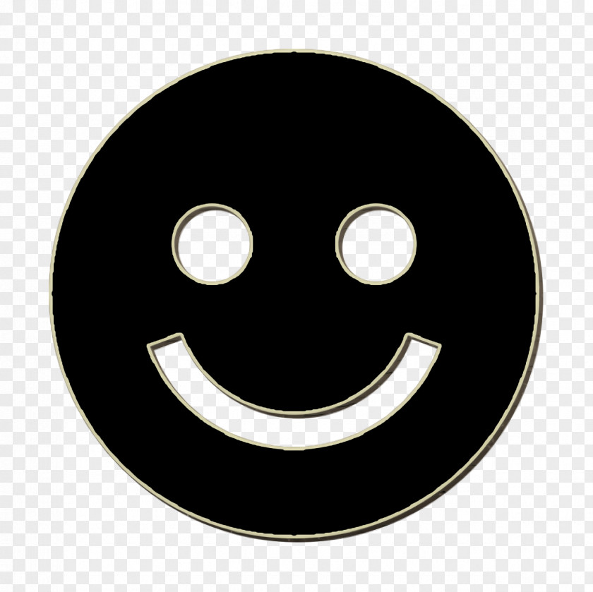Solid Shapes Icon Smiley PNG