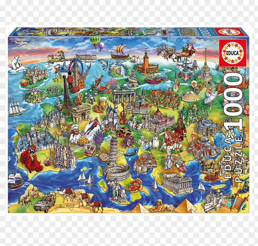 Toy Jigsaw Puzzles World Puzzle Championship Educa Borràs PNG