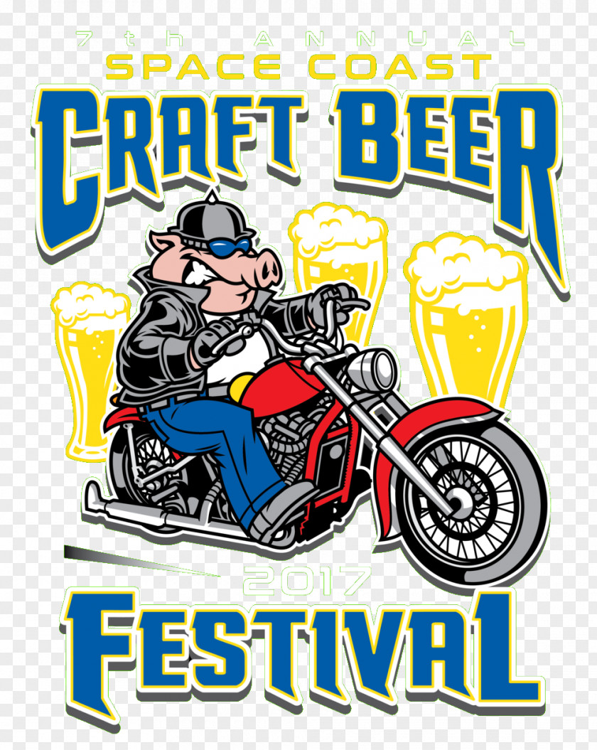 Beer Festival T-shirt Space Coast Craft Graphic Design Clip Art PNG