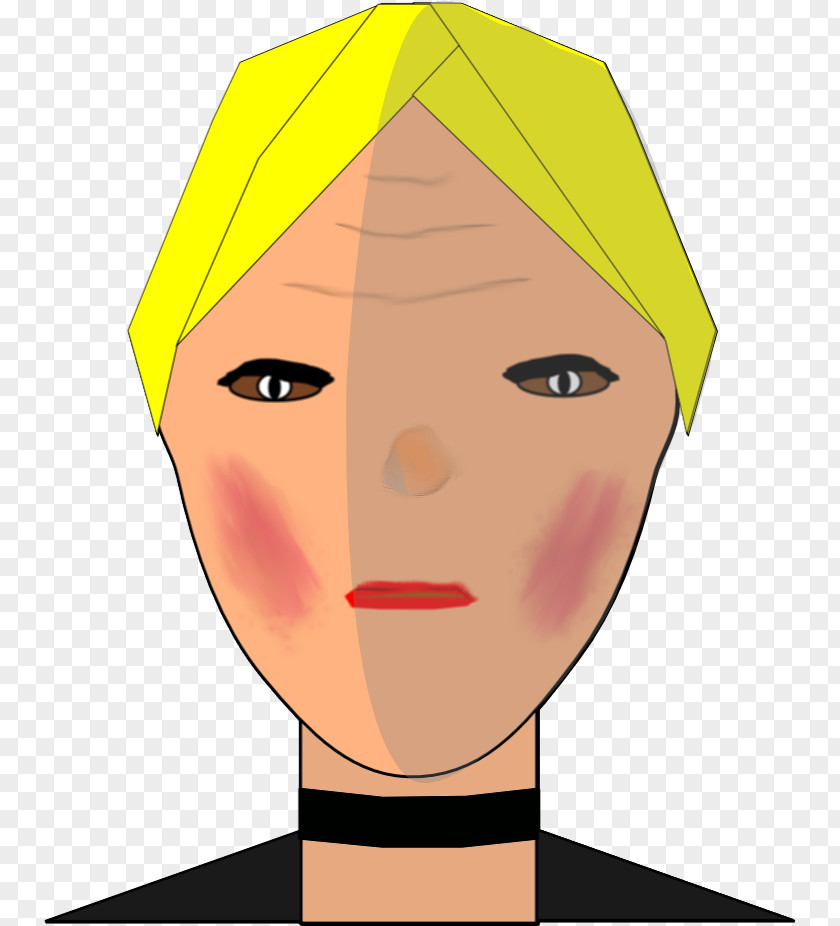 Cartoon Drawing Realism PNG , Girl Faces clipart PNG