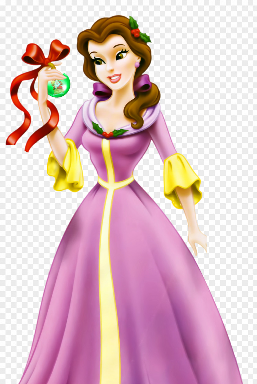 Disney Belle Princess Aurora Beauty And The Beast: Enchanted Christmas Tiana PNG