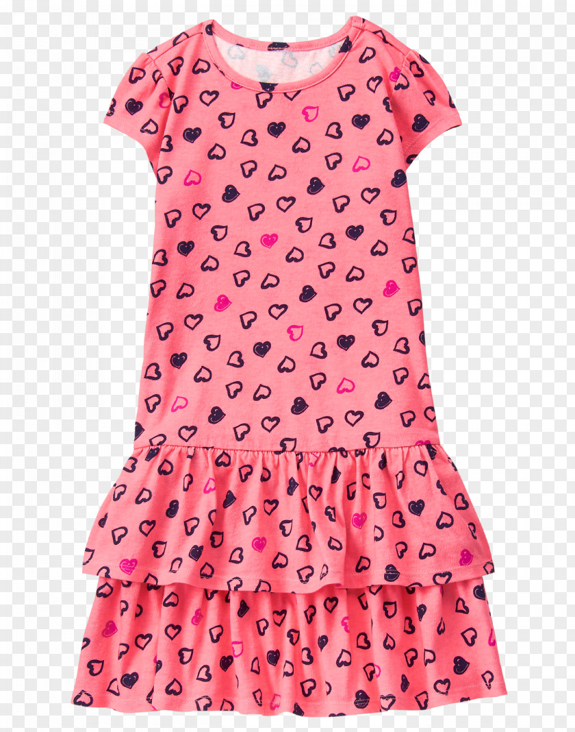 Dress T-shirt Polka Dot Clothing Sleeve PNG