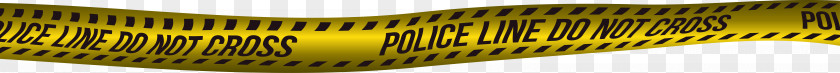 Police Tape Yellow Font PNG