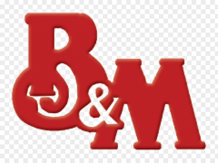 B & M Lawn Garden Center Landscaping Logo PNG