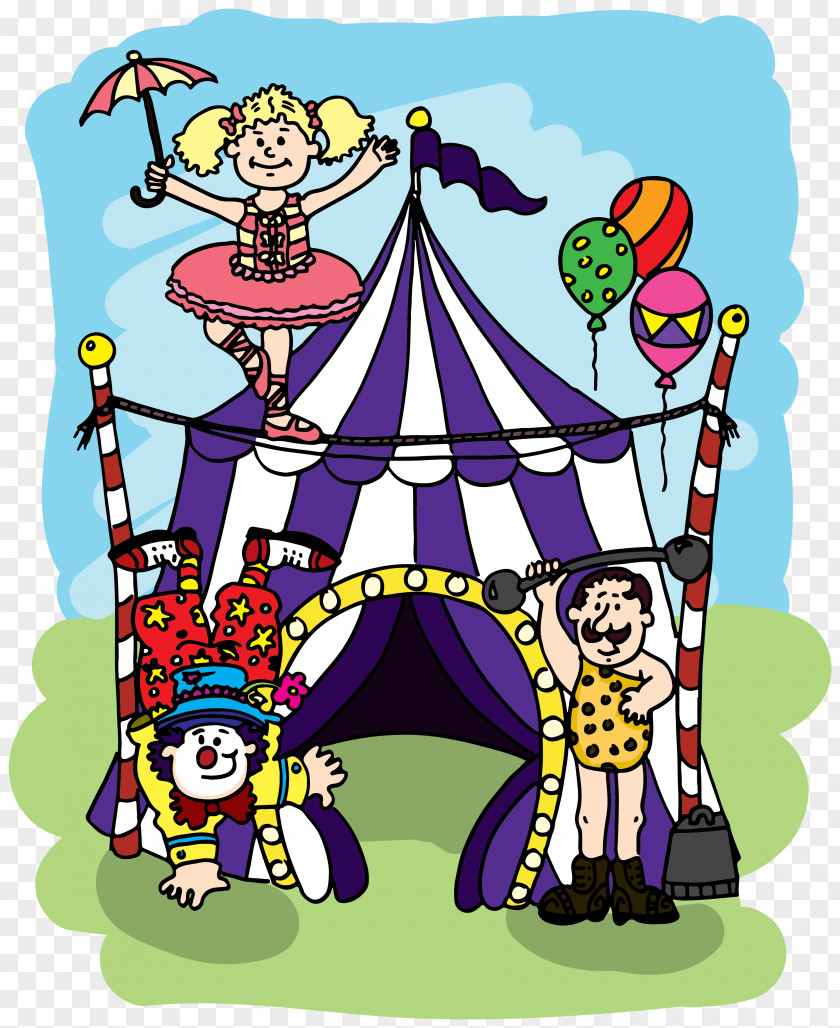 Circus Graphic Design Art PNG