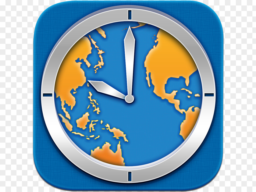 Clock World West Coast Of The United States Download PNG