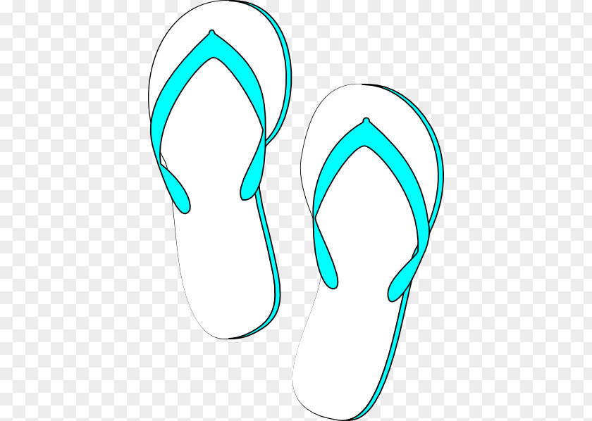 Flip Flops Clipart Clip Art Shoe Flip-flops Openclipart Image PNG